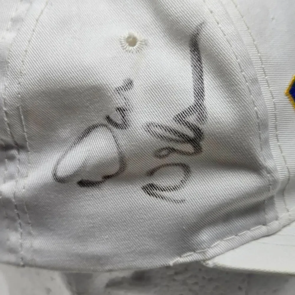 GOLDEN STATE WARRIORS SPORTS SPECIALTIES HAT DON NELSON MITCH RICHMOND SIGNED